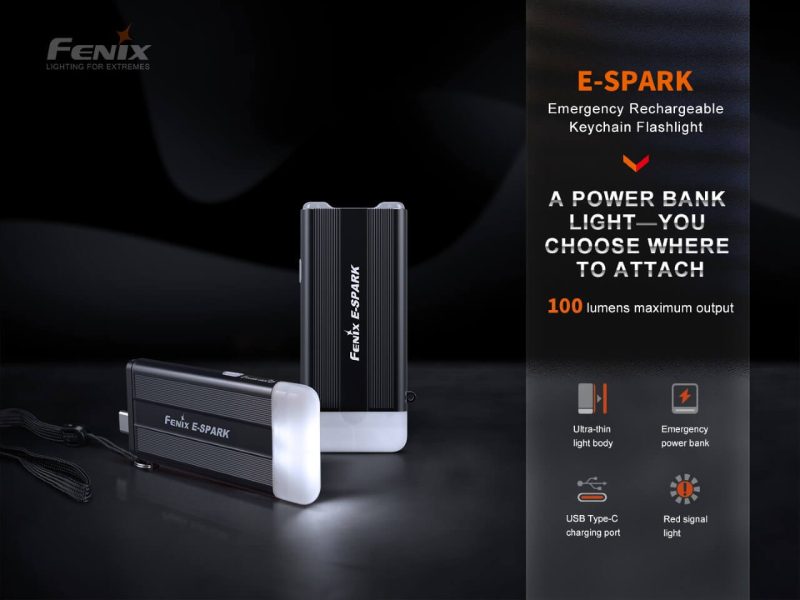 fenix store keychain flashlight fenix e spark ultra thin powerbank led flashlight 42948482564309