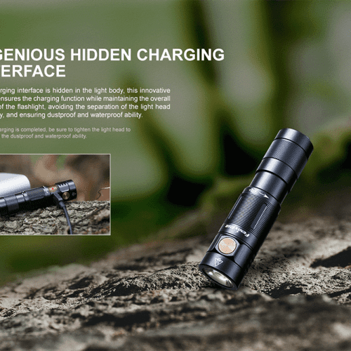 fenix store keychain flashlight fenix e09r rechargeable high output flashlight 600 lumens 42948217929941