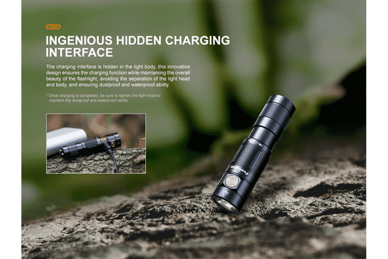 fenix store keychain flashlight fenix e09r rechargeable high output flashlight 600 lumens 42948217929941