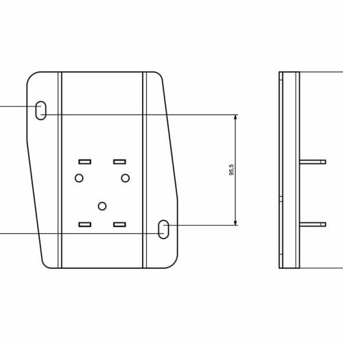 front runner awning mount foxwing darche 270 degree awning mounts 30582669607075