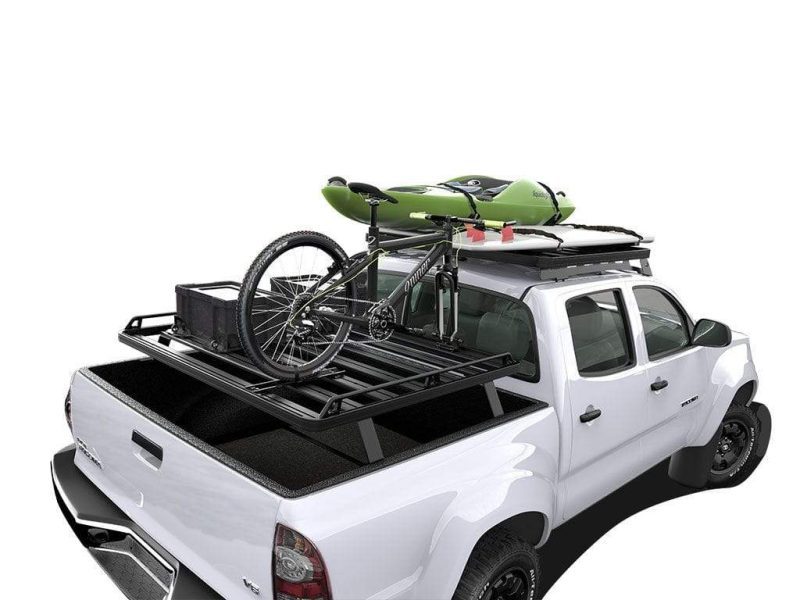 front runner bed rack toyota tacoma pickup truck 2005 current slimline ii load bed rack kit by front runner 17550893121699