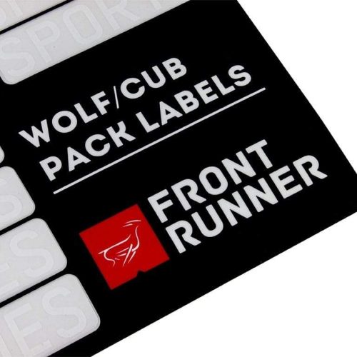 front runner camping gear wolf cub pack organizing labels by front runner 6625270366270