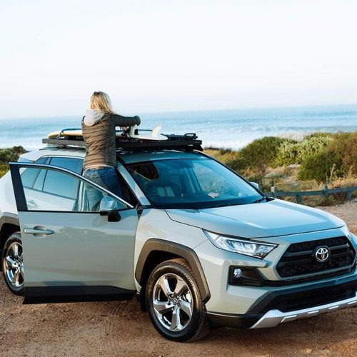 front runner roof rack toyota rav4 2019 current slimline ii roof rack kit by front runner 30399013519523