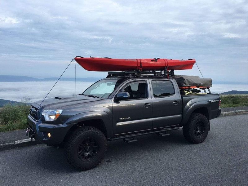 front runner roof rack toyota tacoma 2005 current slimline ii roof rack kit low profile by front runner 18049808728227