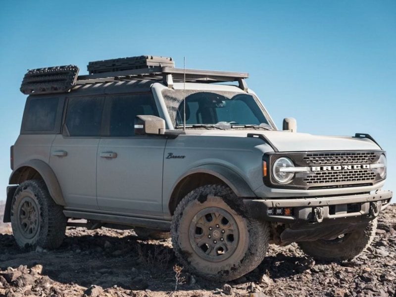 front runner roof racks ford bronco 4 door w hard top 2021 current slimline ii roof rack kit 40439934517461