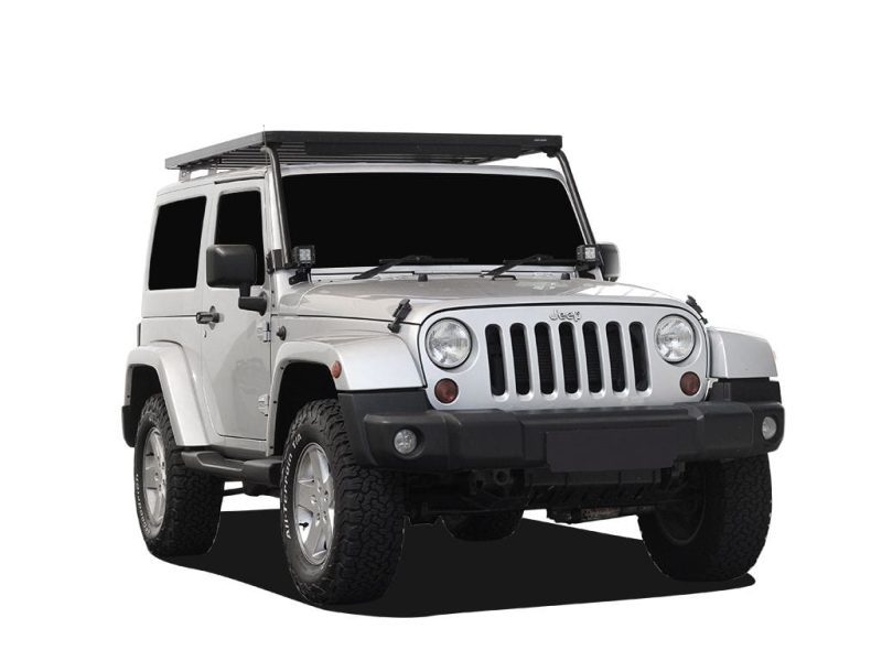 front runner roof racks jeep wrangler jk 2 door 2007 2018 extreme roof rack kit by front runner 36446146101461