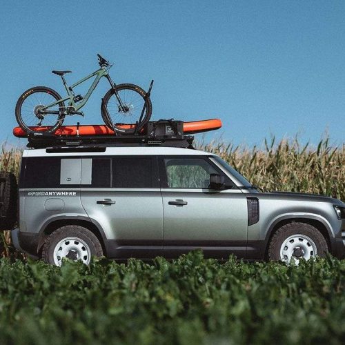 front runner roof racks land rover new defender 110 slimline ii roof rack kit 32062164795555