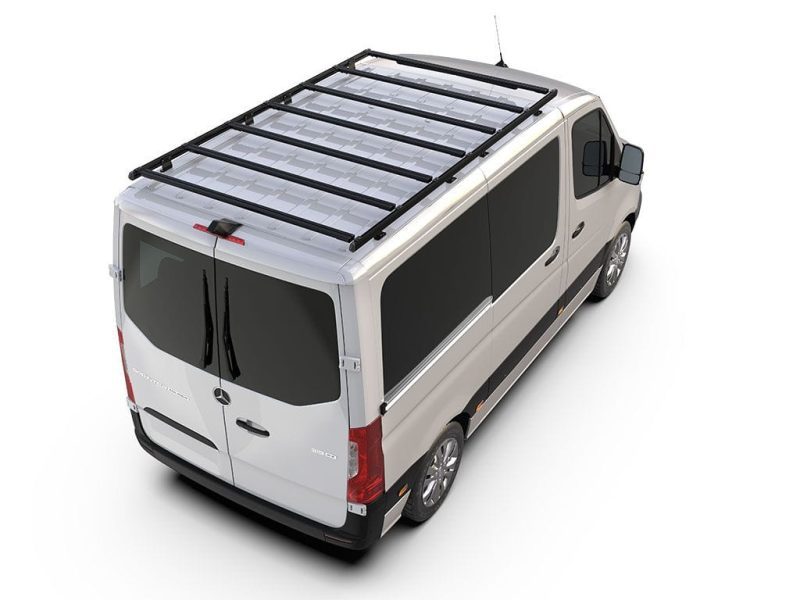 front runner roof racks mercedes benz sprinter l1h1 144 swb standard roof 2007 current slimpro van rack kit by front runner 38329248874709