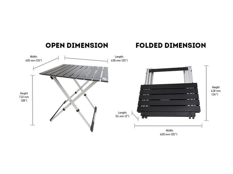 front runner tables expander table by front runner 40612382408917