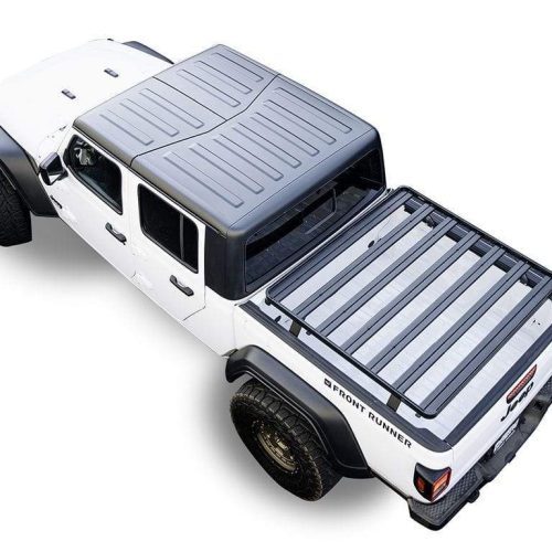 front runner truck bed racks jeep gladiator jt 2019 current slimline ii load bed rack kit by front runner 31629588103331