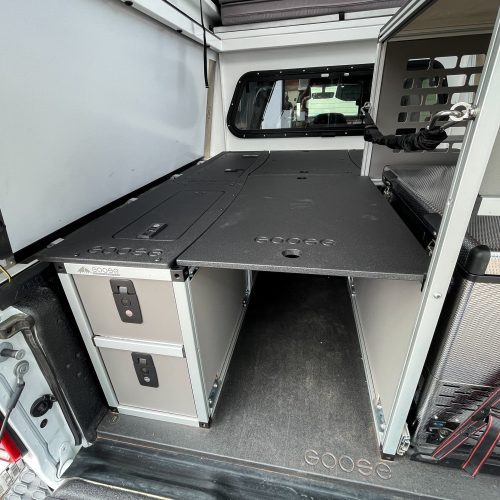 goose gear camper goose gear camper system midsize truck 5ft and 6ft bed passenger side rear icebox module 37437608034517