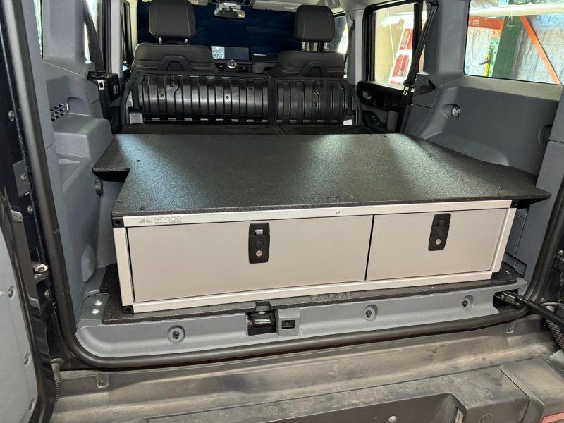 goose gear drawers ineos grenadier 2024 present 1st gen explore series side x side drawer module w fitted top plate 41 3 8 w x 10 h x 34 d 42748575350997