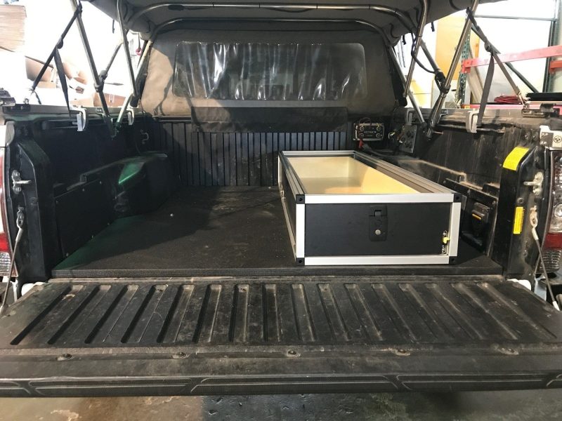 goose gear drawers toyota tacoma 2005 present 2nd and 3rd gen truck bed single drawer module 37437515333845