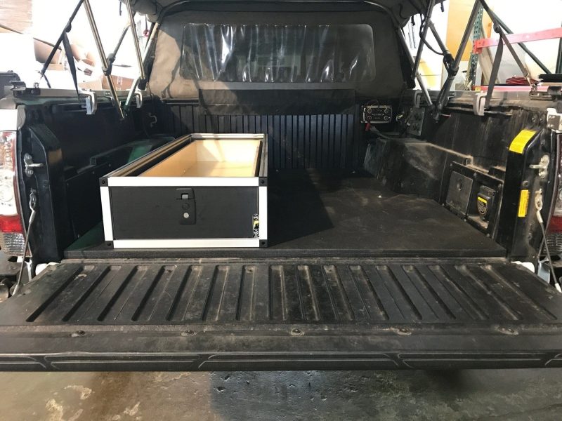 goose gear drawers toyota tacoma 2005 present 2nd and 3rd gen truck bed single drawer module 37437515366613