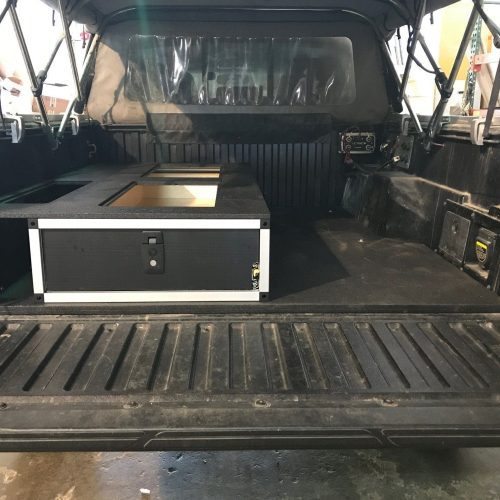 goose gear drawers toyota tacoma 2005 present 2nd and 3rd gen truck bed single drawer module 37437515399381