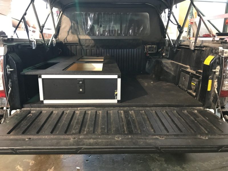 goose gear drawers toyota tacoma 2005 present 2nd and 3rd gen truck bed single drawer module 37437515399381