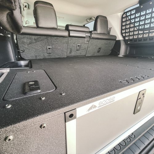 goose gear packages stealth sleep and storage package with fitted top plate for toyota 4runner 2010 present 5th gen 37437552591061