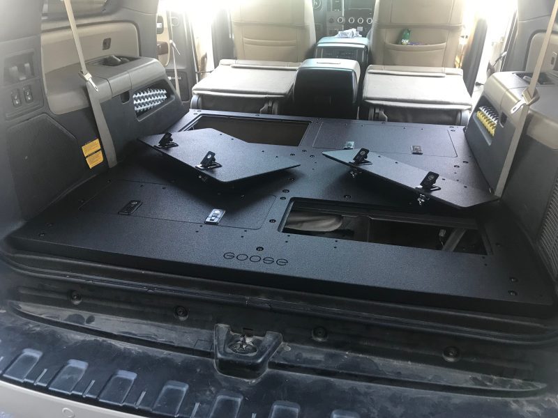 goose gear plate systems toyota sequoia 2008 present 2nd gen rear plate system 37437523198165