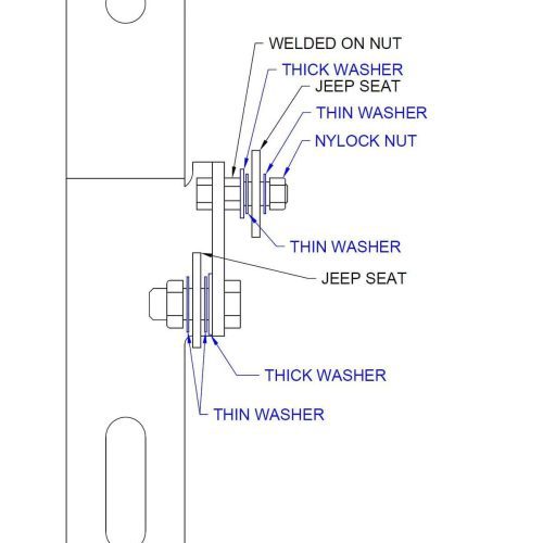 goose gear platform jeep jlu 60 seat delete bracket 2018 31624940880035