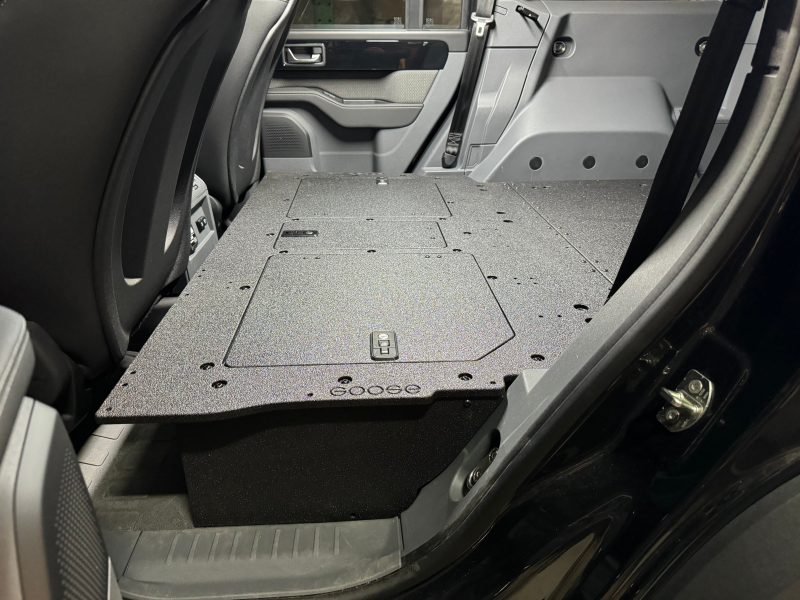 goose gear seat delete plate system 100 include shipping ineos grenadier 2024 present 1st gen explore series second row seat delete plate system 42888276115669