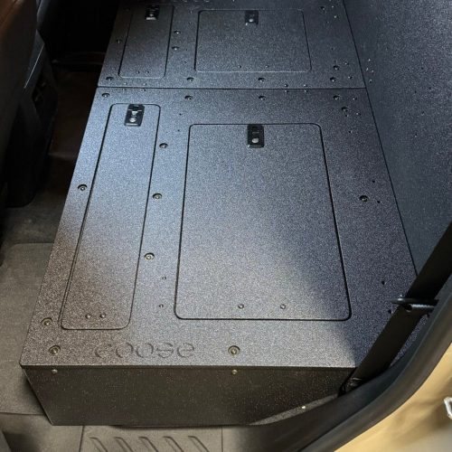 goose gear seat delete plate system 100 with backwall include shipping chevy colorado gmc canyon 2023 present 3rd gen explore series second row seat delete 100 42888294039765