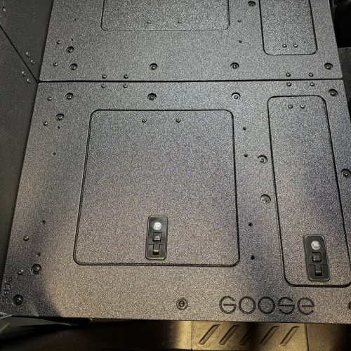 goose gear seat delete plate system 100 with backwall include shipping chevy colorado gmc canyon 2023 present 3rd gen explore series second row seat delete 100 42888294105301