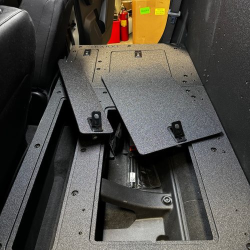 goose gear seat delete plate system 100 with backwall include shipping chevy colorado gmc canyon 2023 present 3rd gen explore series second row seat delete 100 42888294465749