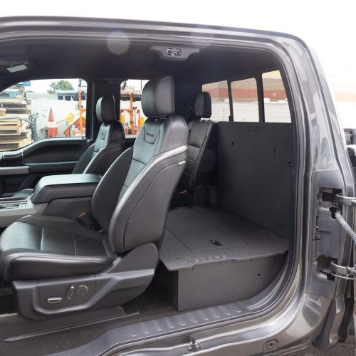 goose gear seat delete plate system ford f150 2015 present 13th 14th gen supercab second row seat delete plate system 42888268054741