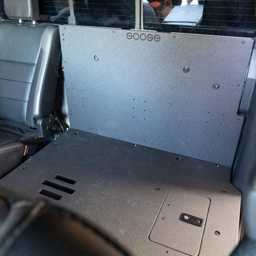 goose gear seat delete plate system ford f150 2015 present 13th 14th gen supercrew second row seat delete plate system 42888247345365