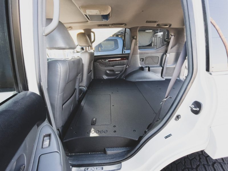 goose gear seat delete plate system lexus gx470 2002 2009 second row seat delete plate system 42888229454037