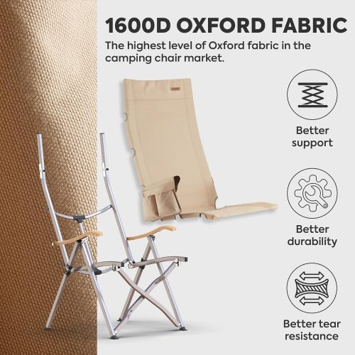 iceco wholesale chairs ha1600 adjustable camping chairs high back heavy duty folding chair for outside iceco 43129292587221