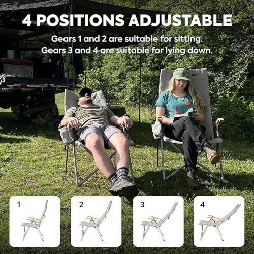 iceco wholesale chairs ha1600 adjustable camping chairs high back heavy duty folding chair for outside iceco 43129293045973