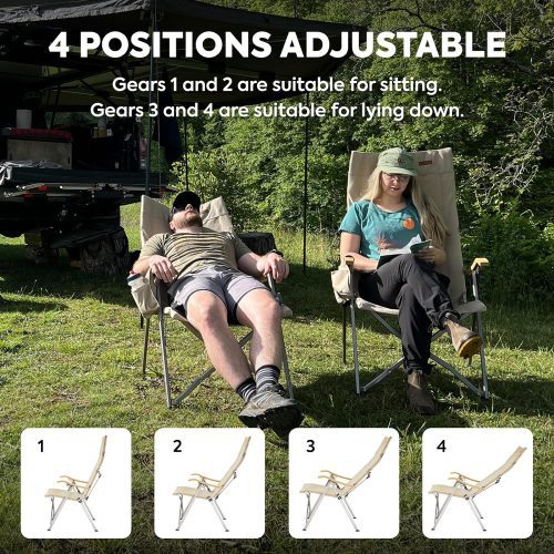 iceco wholesale chairs ha1600 adjustable camping chairs high back heavy duty folding chair for outside iceco 43129293144277