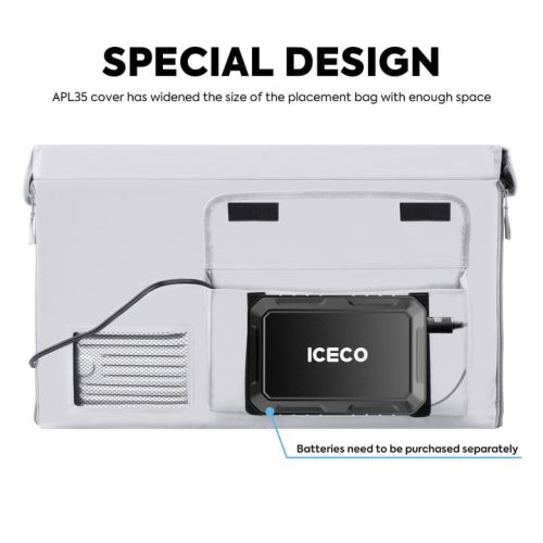 iceco wholesale fridge accessories gray apl35 insulated protective cover iceco 43129315492053