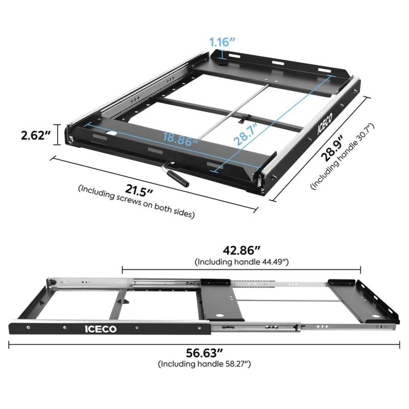 iceco wholesale fridge slides apl55 vl60pro slide mount iceco 43129304416469