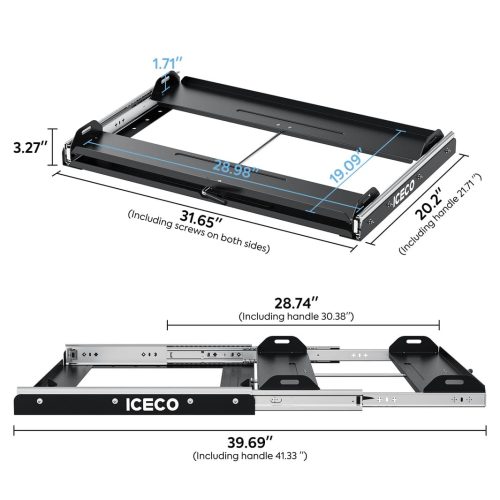 iceco wholesale fridge slides side pull slide horizontal slide for apl55 vl60pro iceco 43129286623445