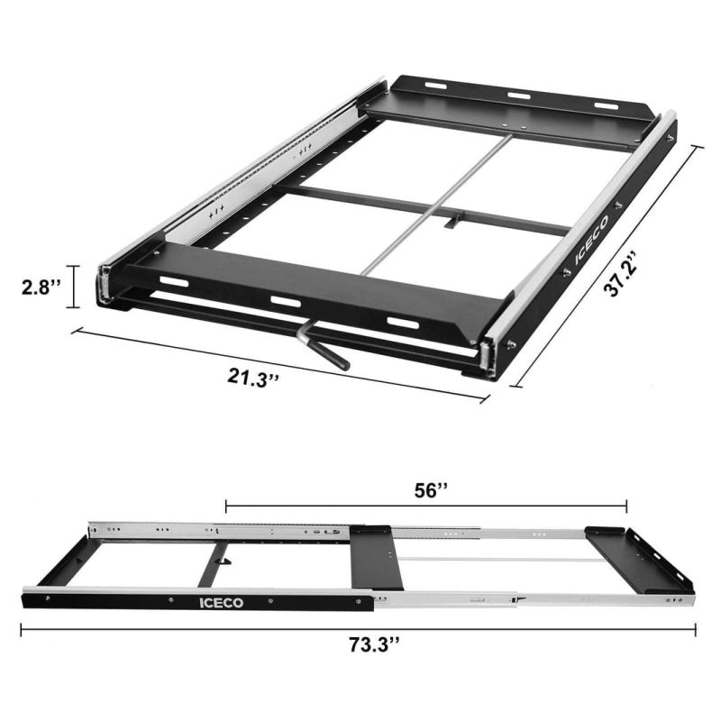 iceco wholesale fridge slides slide mount for vl75prod 12v refrigerator iceco 43129290850517