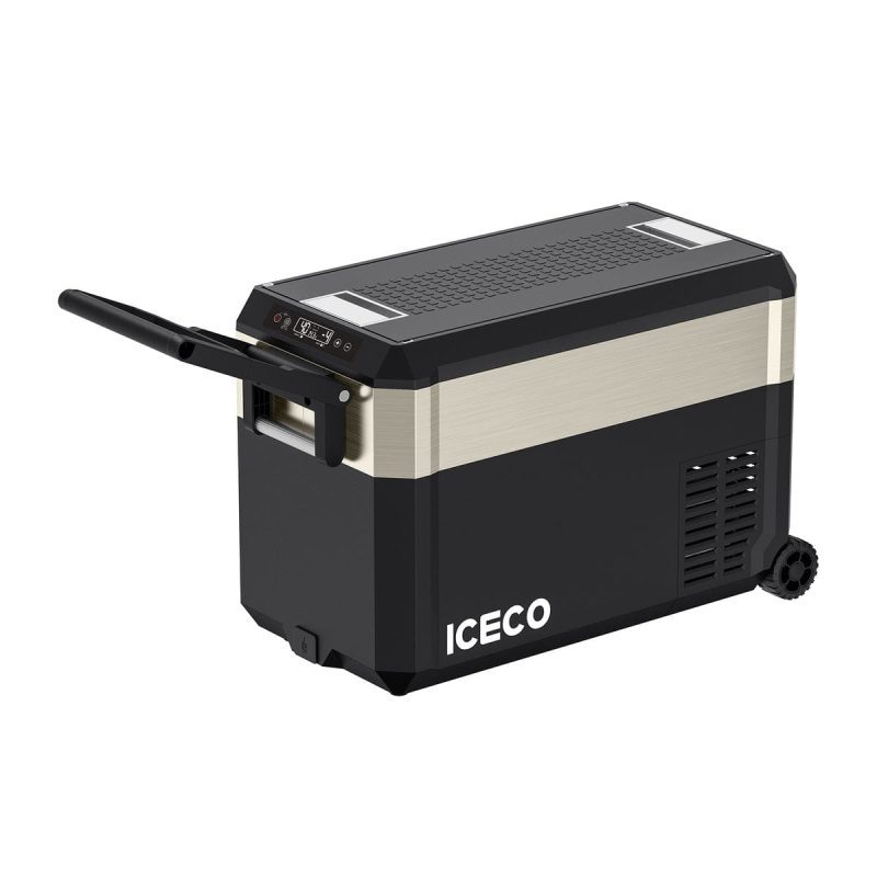 iceco wholesale fridges gold jp40 pro dual zone wheeled portable freezer golden iceco 40 lt 43129303040213