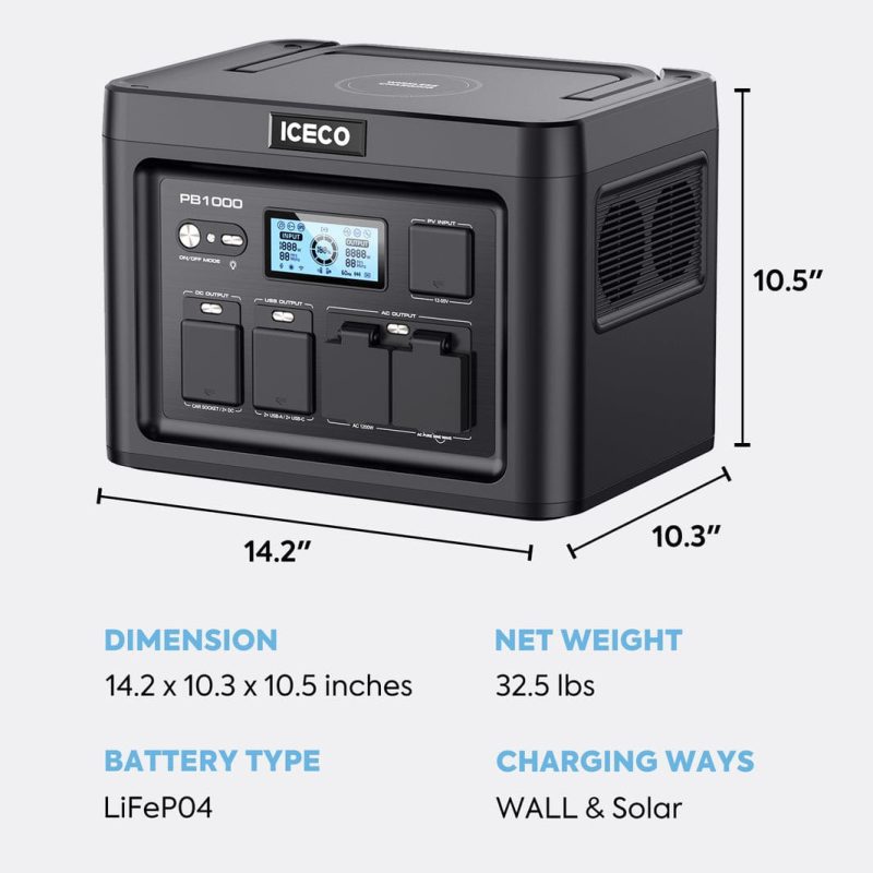 iceco wholesale portable power devices pb1000 portable power station iceco 43129289212117