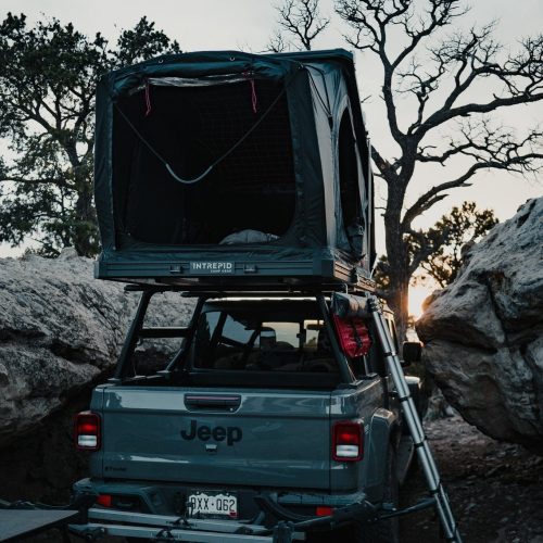 intrepid camp gear roof top tents geo 2 5 rooftop tent by intrepid camp gear 40450105737429