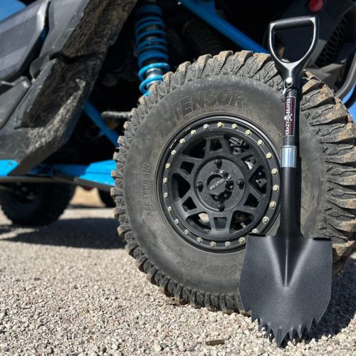 krazy beaver tools recovery gear camping gear shovel camping 147 99 atv utv krazy beaver shorty shovel textured black head black handle 40692773748949