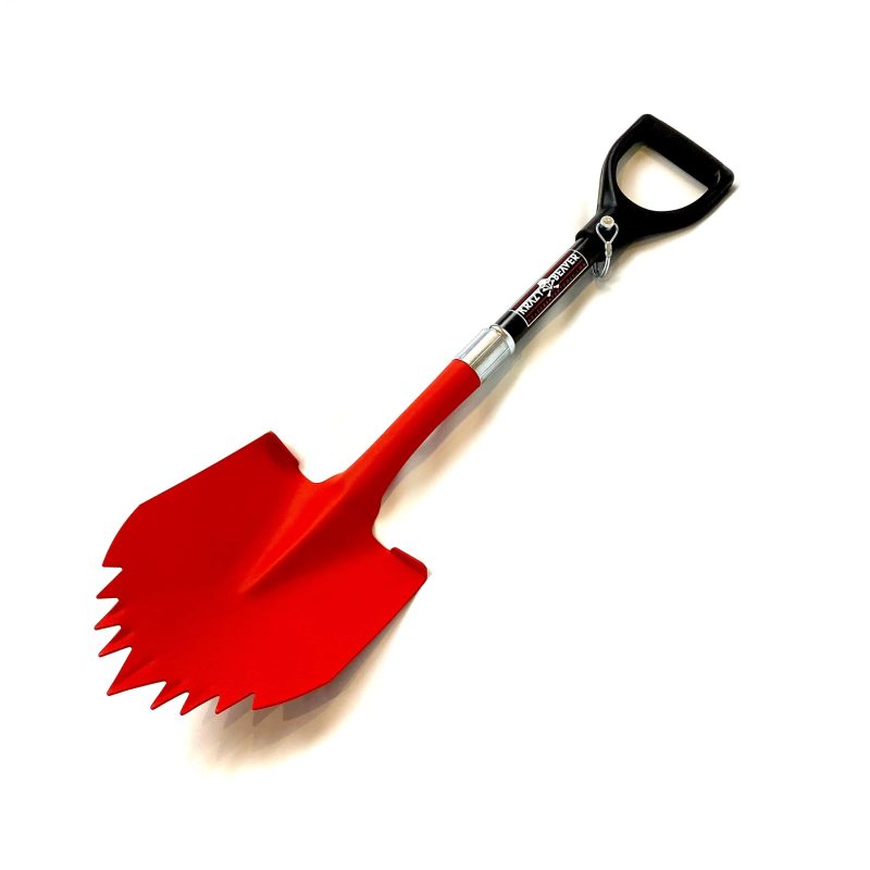 krazy beaver tools recovery gear camping gear shovel camping 147 99 atv utv krazy beaver shorty shovel textured red head black handle 40828876292309