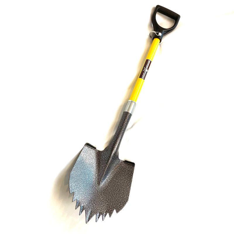 krazy beaver tools recovery gear camping gear shovel camping 159 99 krazy beaver shovel silver vein yellow handle 45639 40692769882325