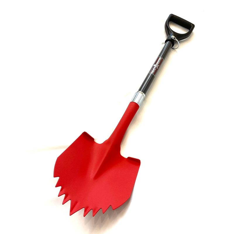 krazy beaver tools recovery gear camping gear shovel camping 159 99 krazy beaver shovel textured red head black handle 45636 40828875473109