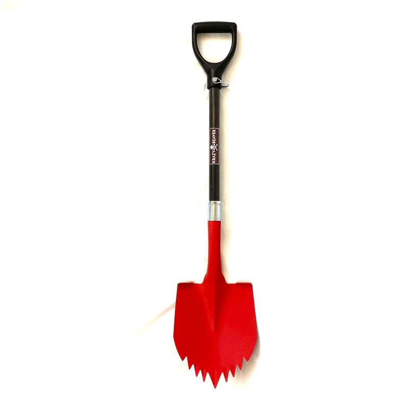 krazy beaver tools recovery gear camping gear shovel camping 159 99 krazy beaver shovel textured red head black handle 45636 40828875866325