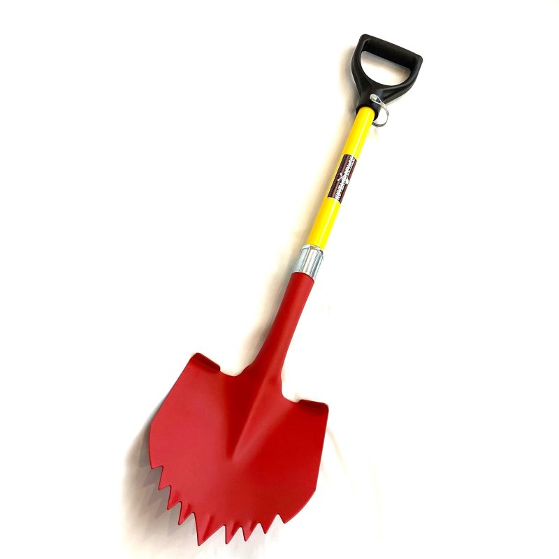 krazy beaver tools recovery gear camping gear shovel camping 159 99 krazy beaver shovel textured red head yellow handle 45637 40692769980629