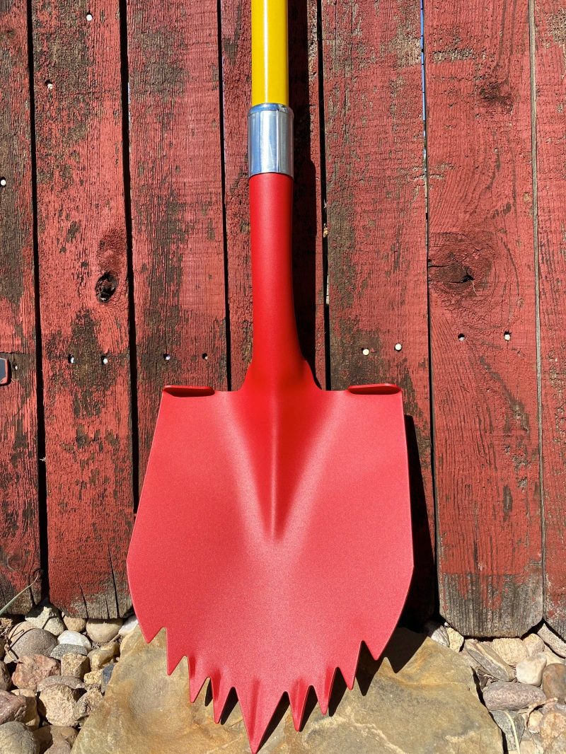 krazy beaver tools recovery gear camping gear shovel camping 159 99 krazy beaver shovel textured red head yellow handle 45637 40692771487957