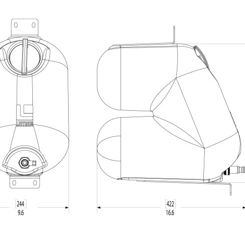 leitner designs accessories hydropod acs rack shower kit 41903326888149