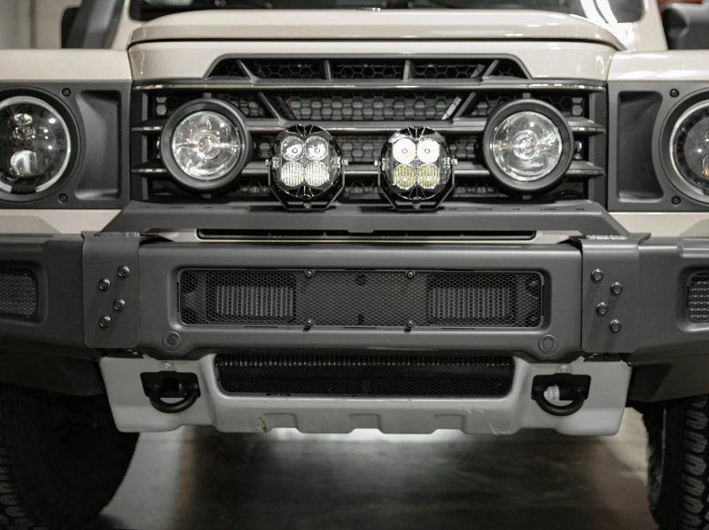 leitner designs ineos grenadier front bumper light bar 41903293399253