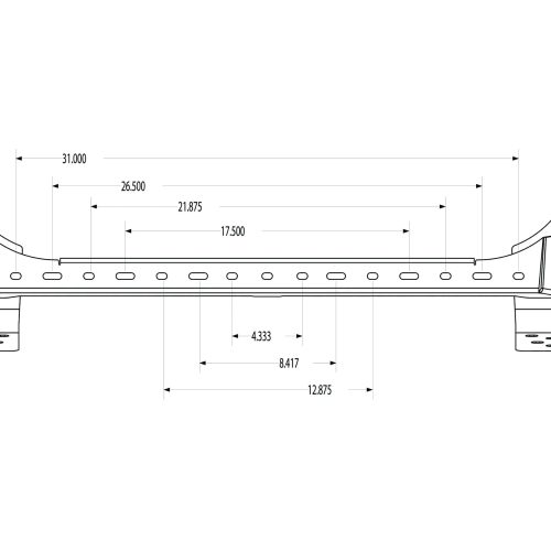 leitner designs ineos grenadier front bumper light bar 41903293497557